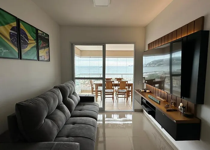 Apto Vista Para O Mar Enseada - Guaruja 18O Andar Cond Clube